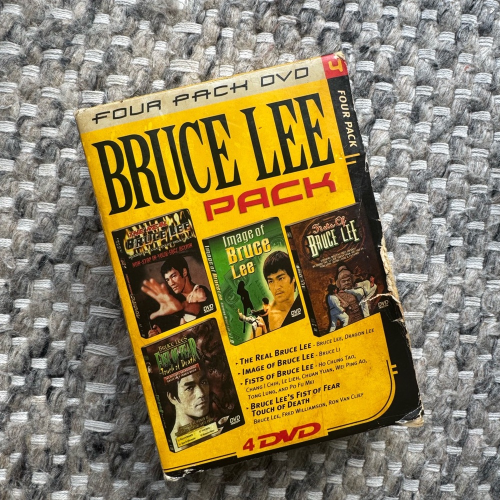 BRUCE LEE 4pk. DVD Set